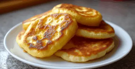 Pancake di mele leggeri