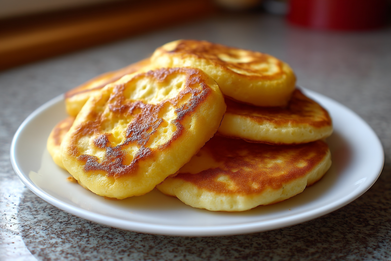 Pancake di mele leggeri
