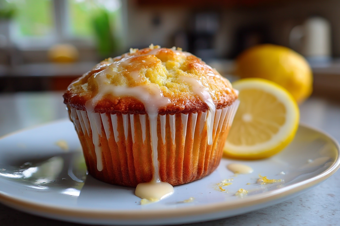 Muffin vegani al limone
