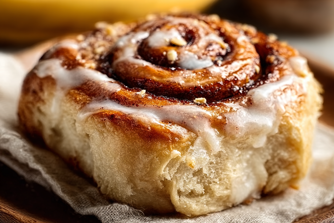 Banana Bread Cinnamon Rolls