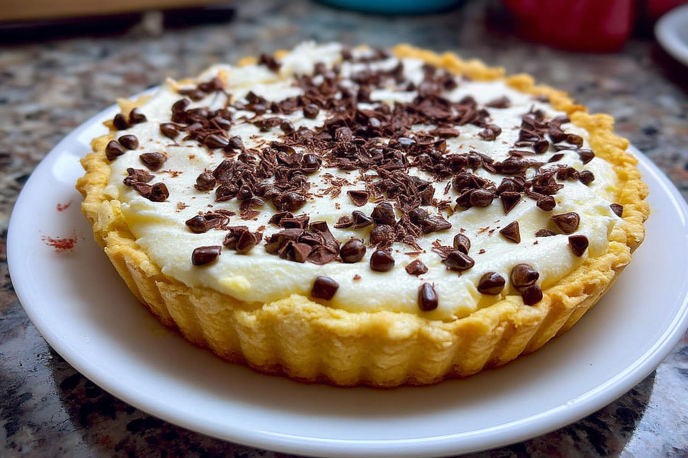 Crostata al mascarpone e cioccolato
