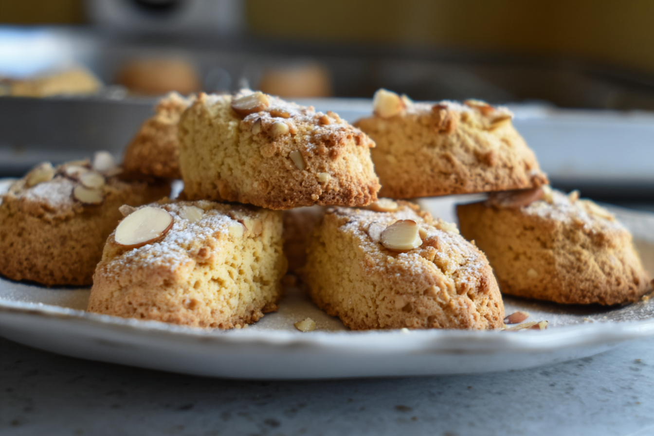 Biscotti alle Mandorle Morbidi