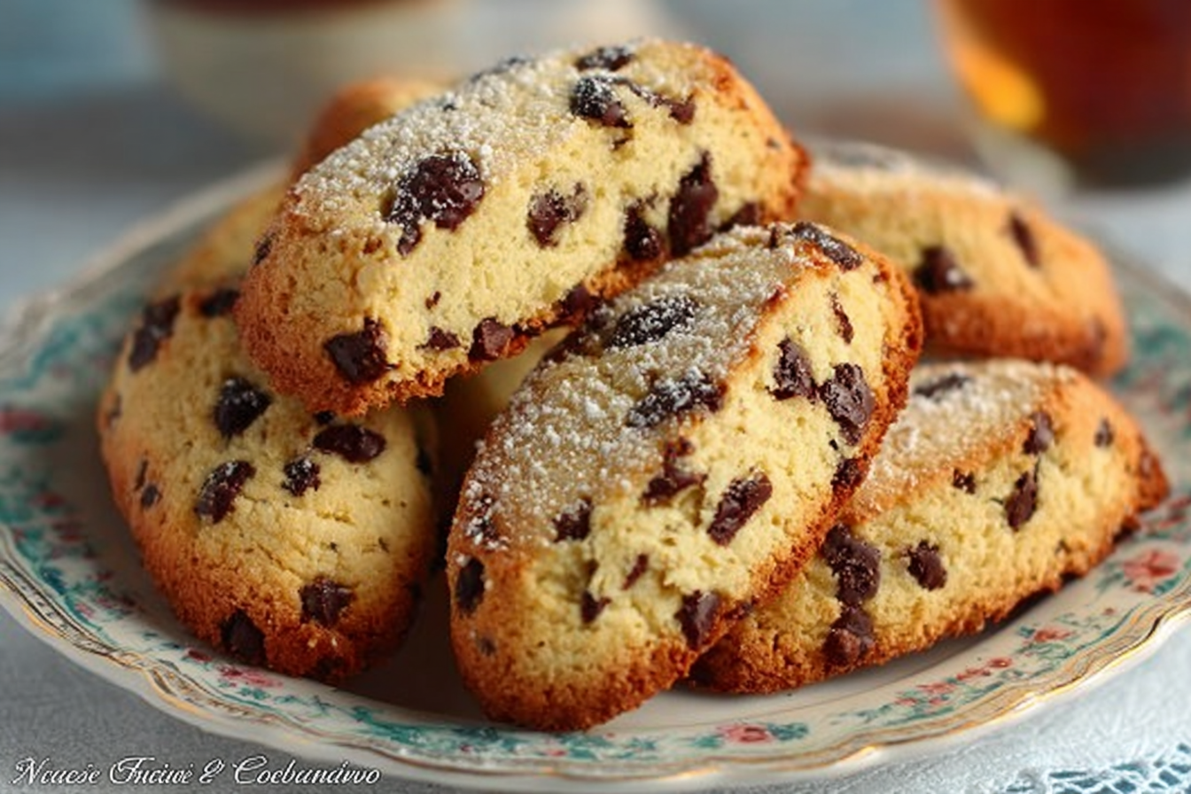 Biscotti con gocce di cioccolato e Reese’s