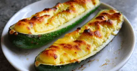 Ripieno di zucchine al forno