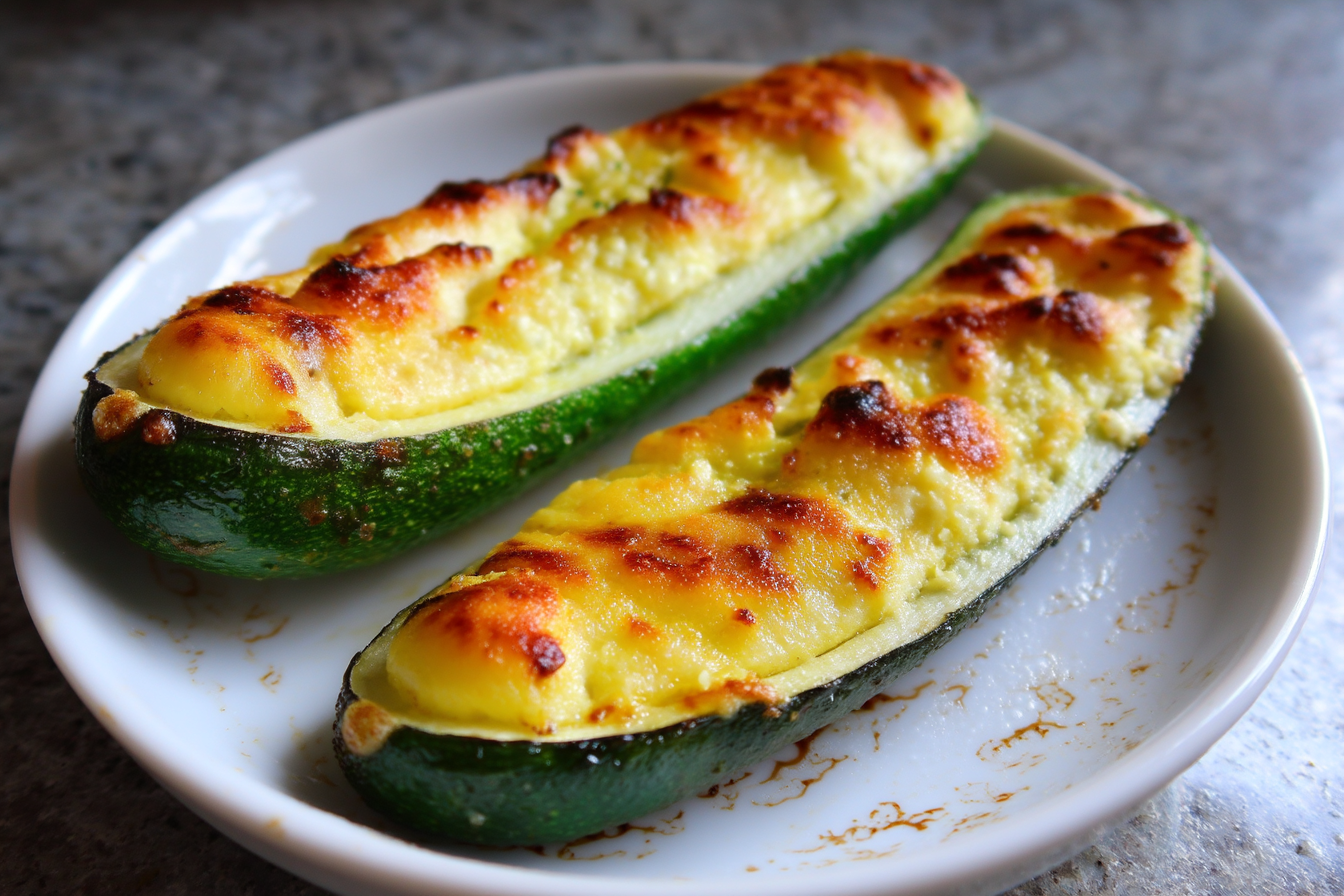 Ripieno di zucchine al forno