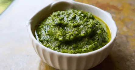 Pesto di zucchine e basilico