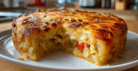 Tortino di pollo e patate