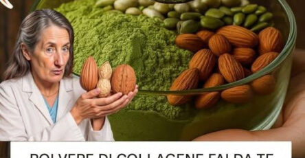 Polvere di collagene verde fatto in casa