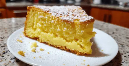 Torta nuvola al limone