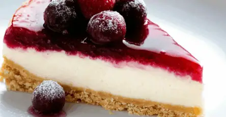 CHEESECAKE AI FRUTTI DI BOSCO