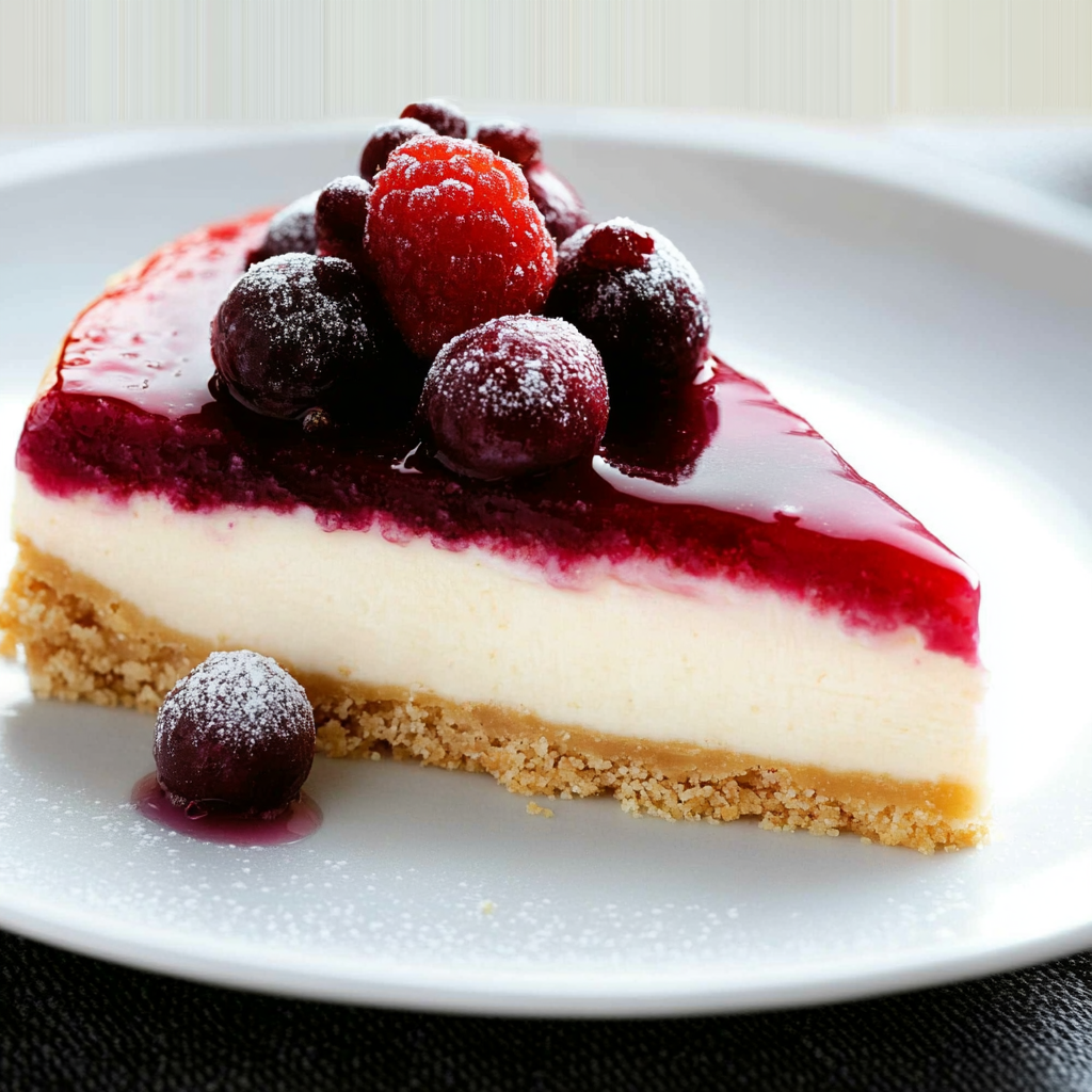 CHEESECAKE AI FRUTTI DI BOSCO