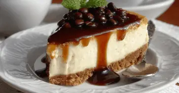 Cheesecake al Baileys e Caffè