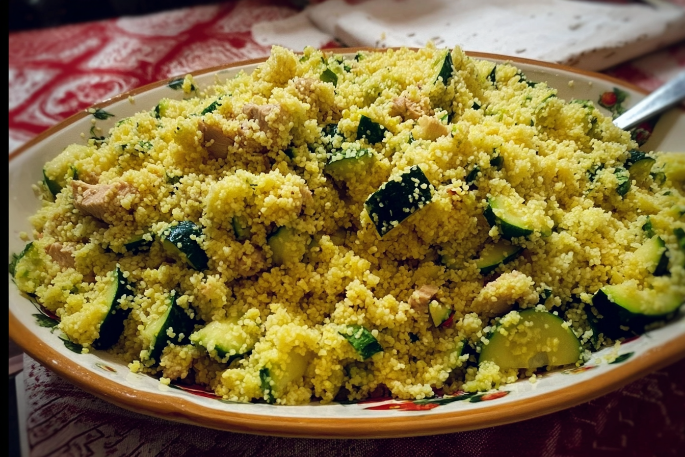 Cous Cous con Tonno e Zucchine