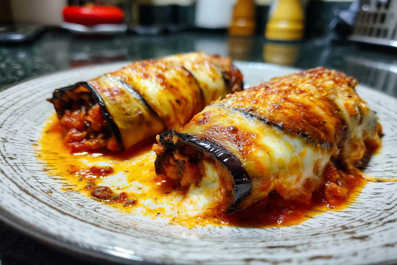 Rotolo di melanzane ricetta