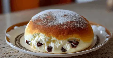 Torta nuvola soffice e leggera