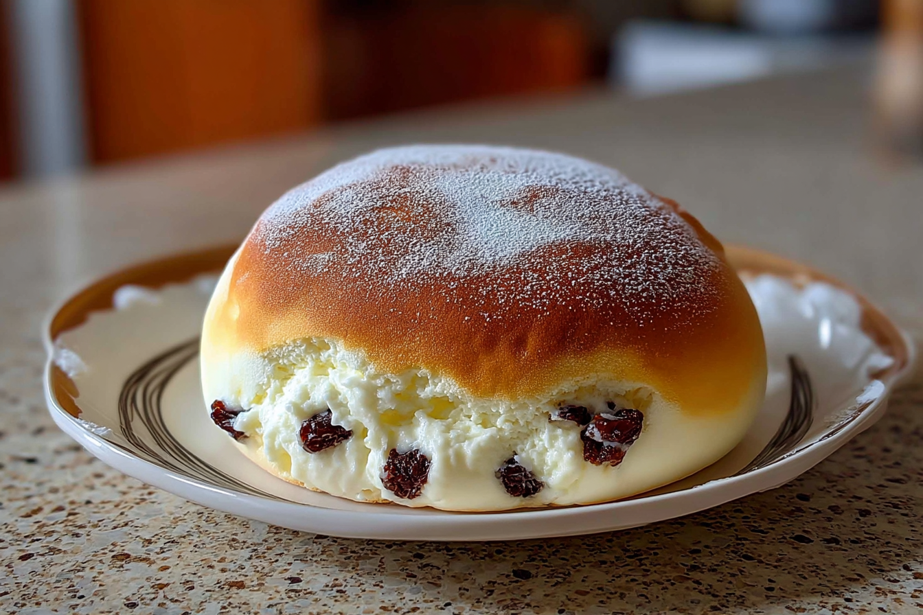 Torta nuvola soffice e leggera