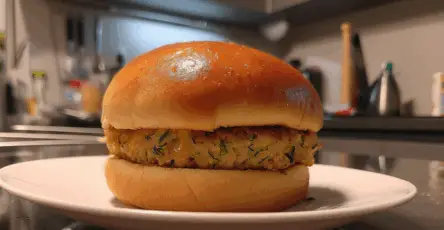 Burger di zucchine croccanti