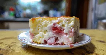 Fragole e ricotta dolce