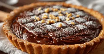 Deliziosa crostata morbida alla Nutella