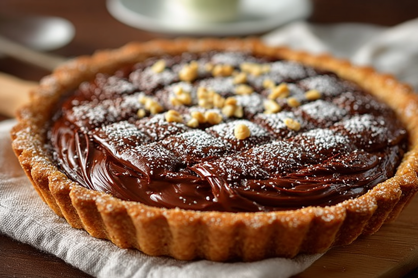 Deliziosa crostata morbida alla Nutella
