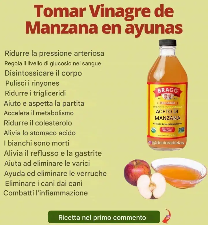 aceto di mele benefici