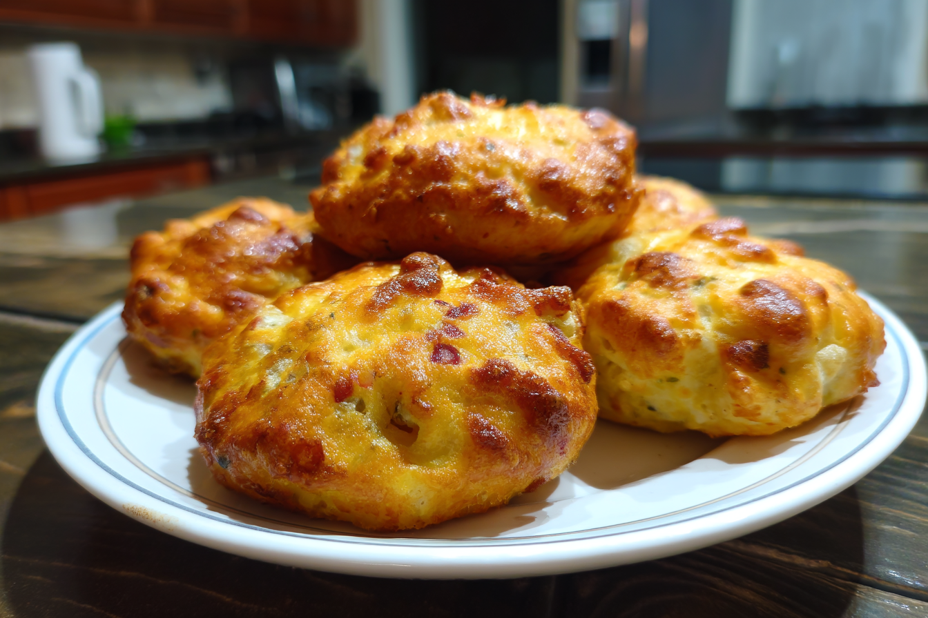 Frittelle al forno salate