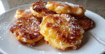 Frittelle di mele veloci