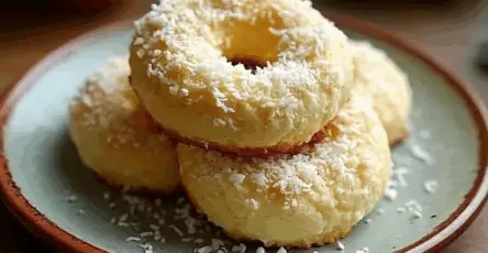 Biscotti al cocco senza forno