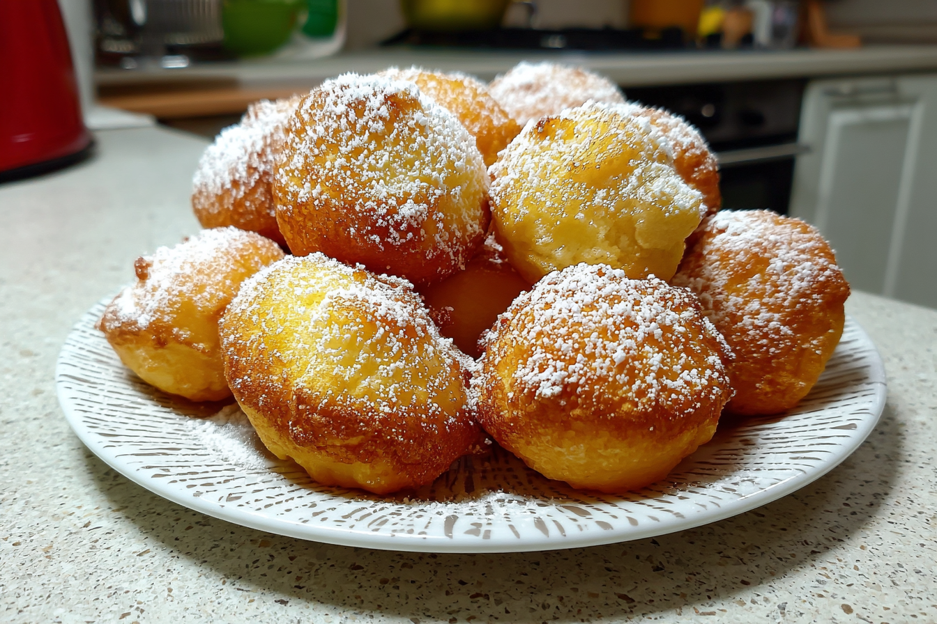 Frittelle al cucchiaio facili e veloci