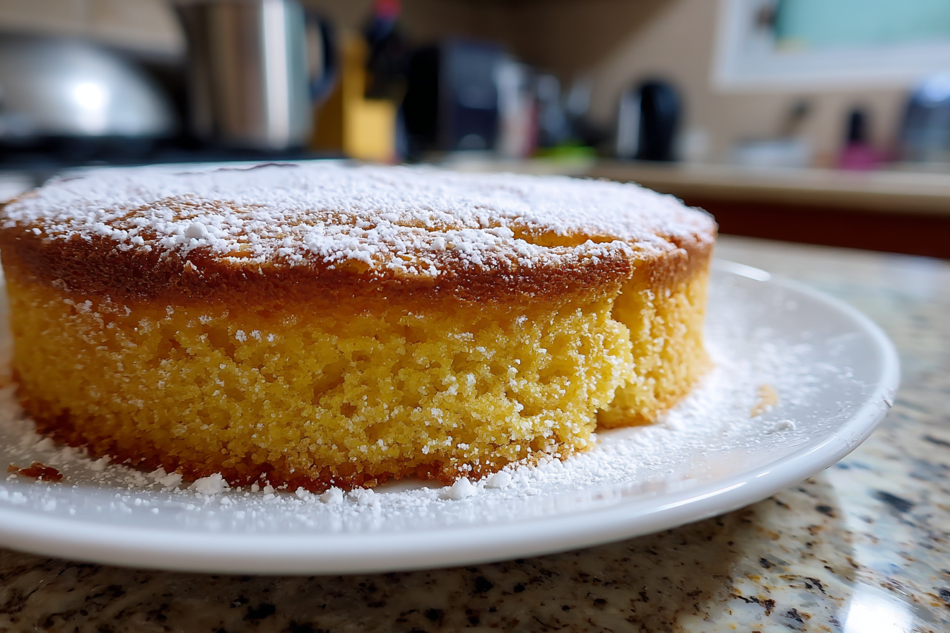 Torta al bicchiere di latte