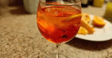 Spritz analcolico fresco