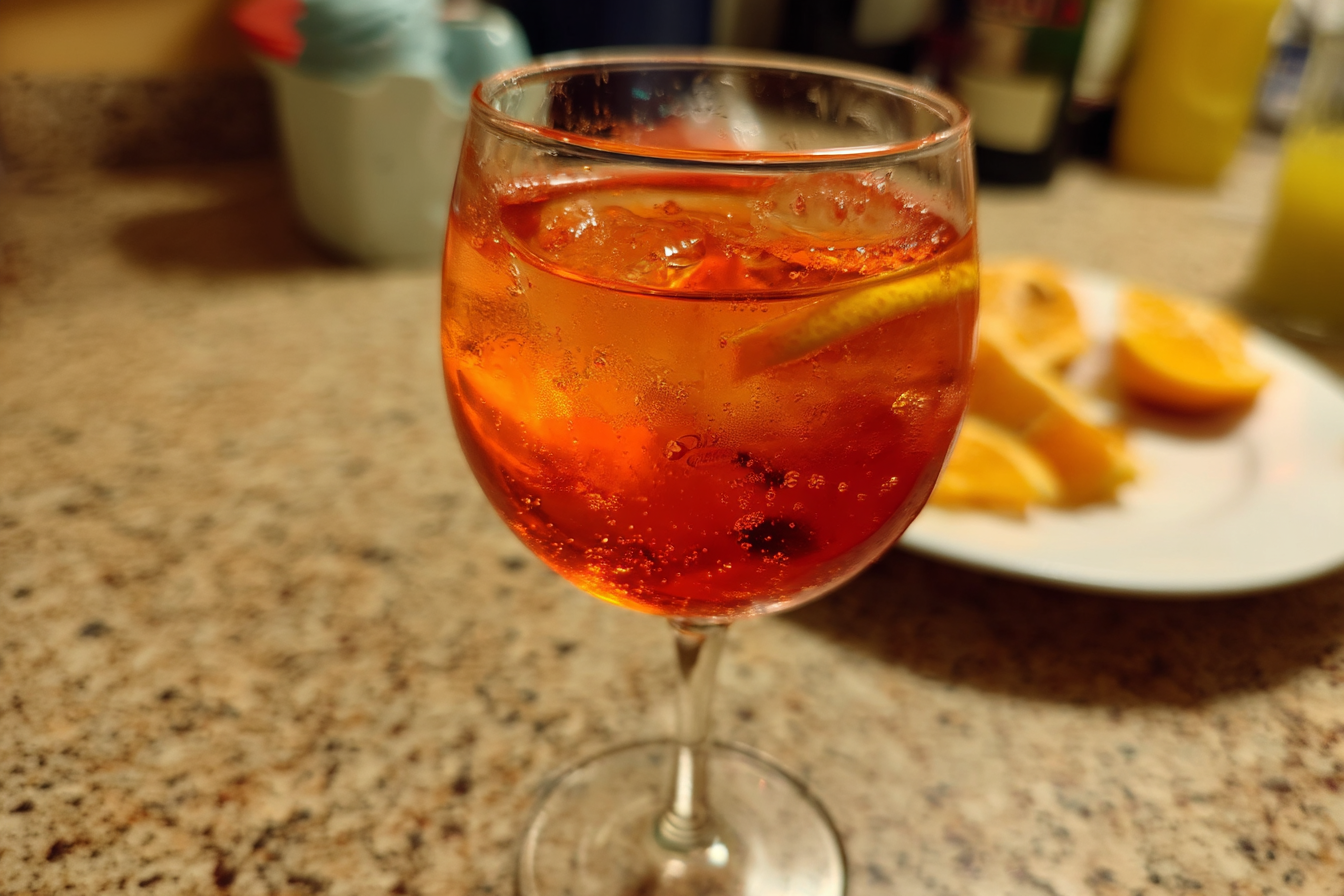 Spritz analcolico fresco