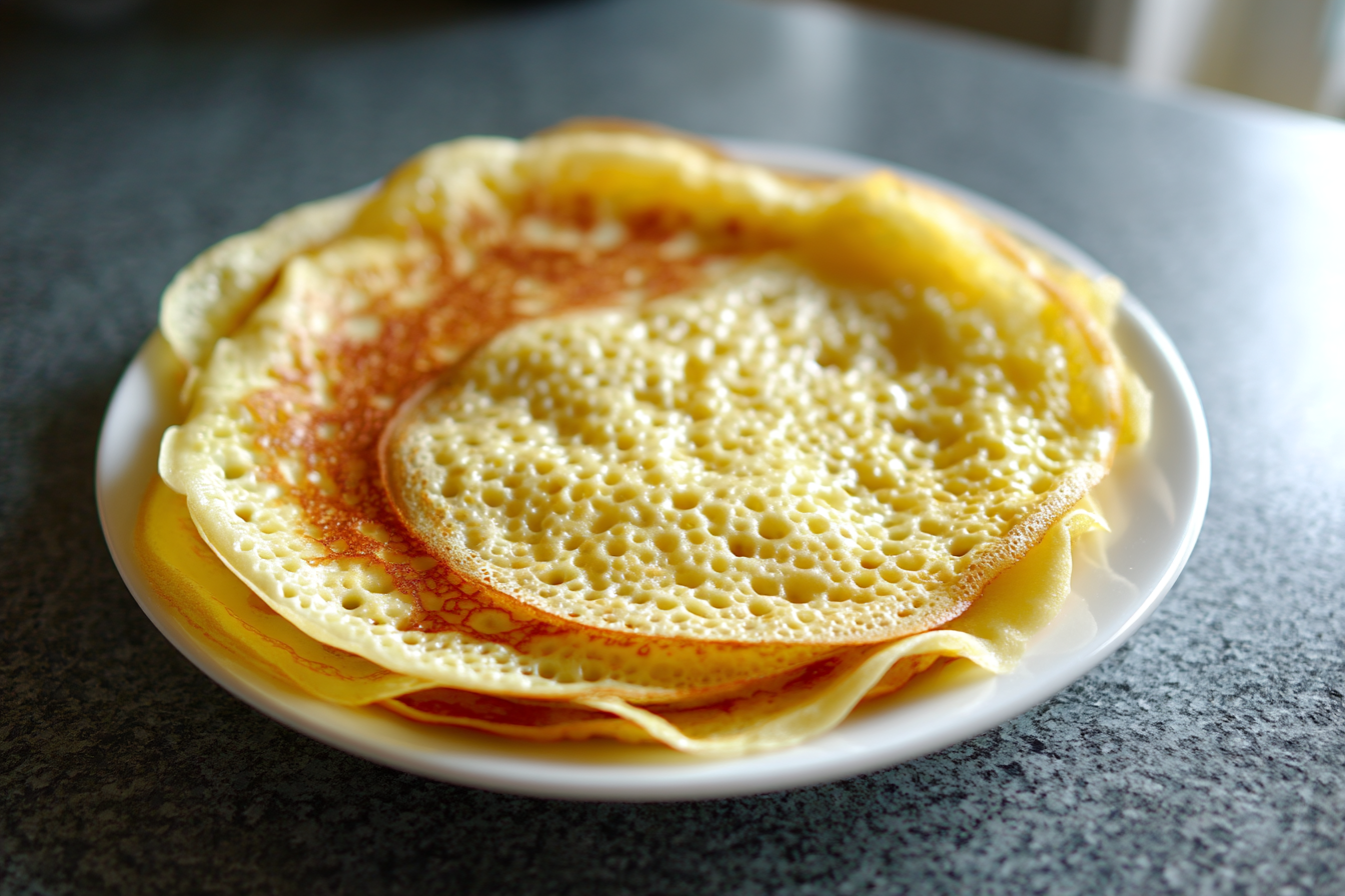 Pancake a bolle