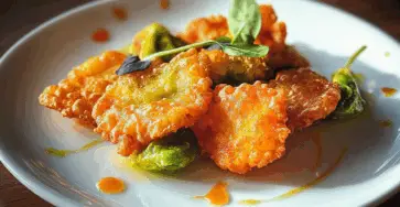 Frittelle di fiori di zucca