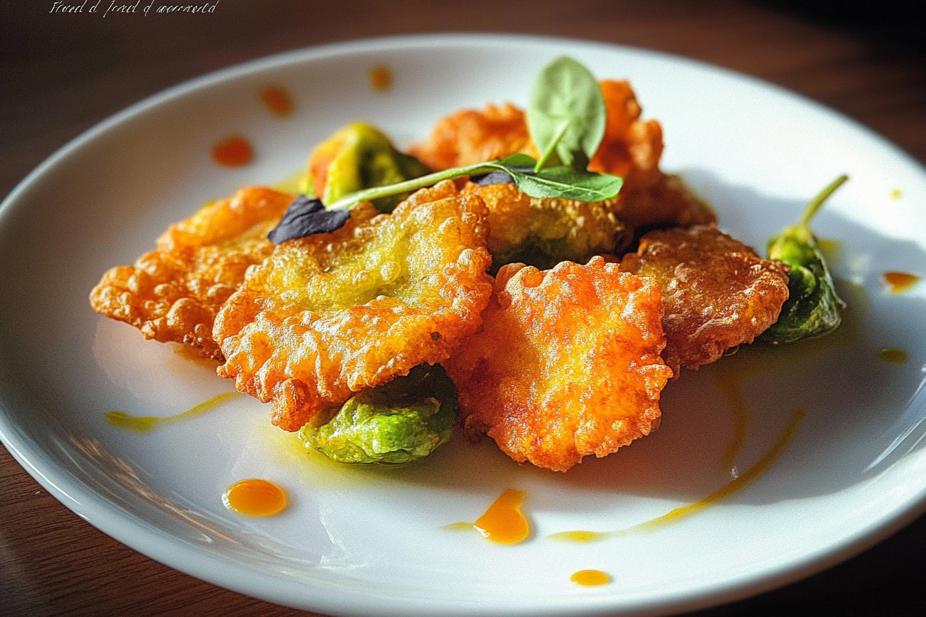 Frittelle di fiori di zucca