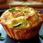 Muffin salati di zucchine