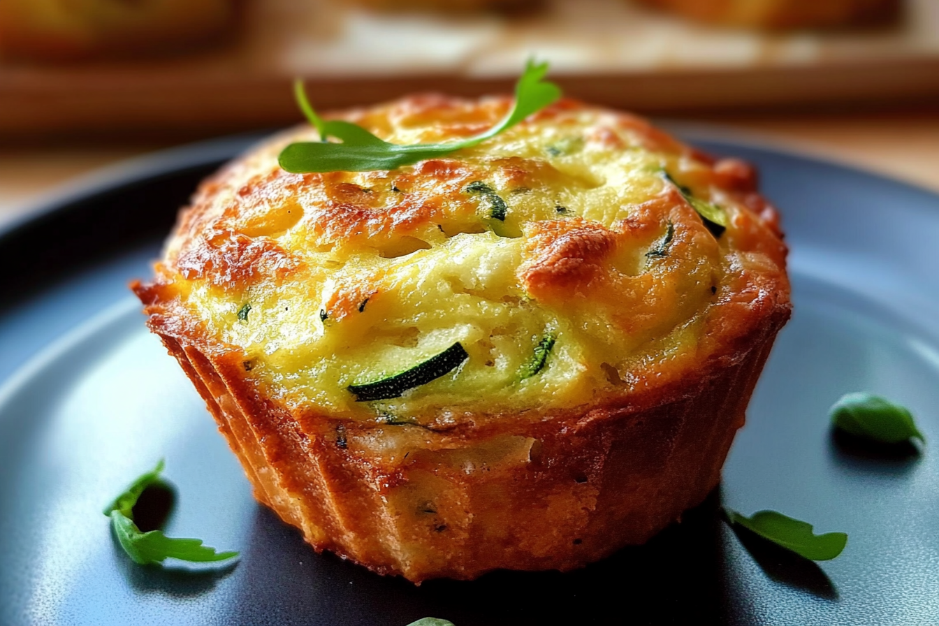 Muffin salati di zucchine