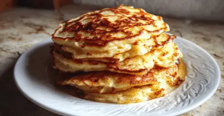 Pancake di Mele e Yogurt