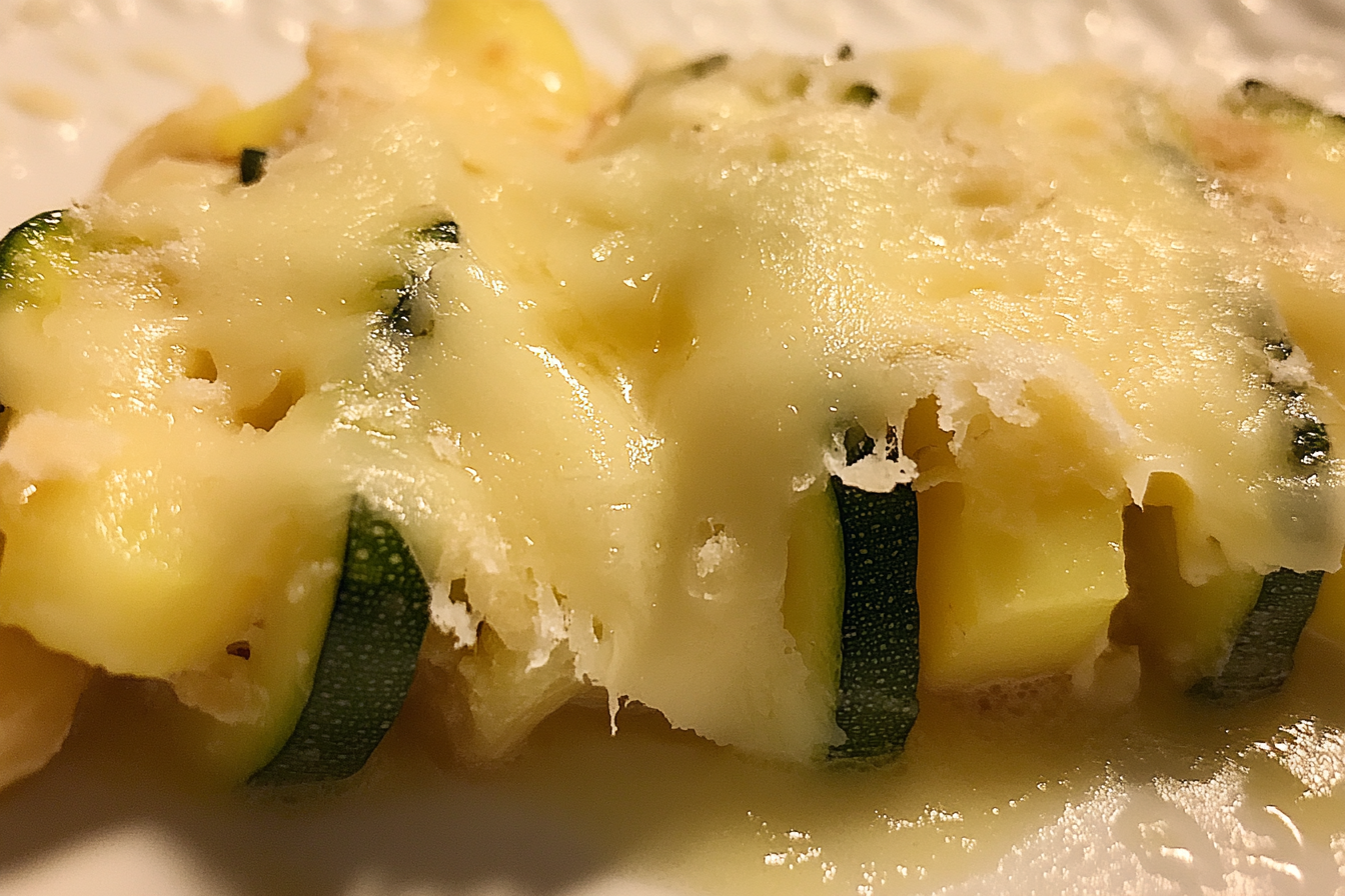 Parmigiano Reggiano Bianco con Zucchine e Patate