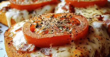 Pizza con Fette di Pane Texas Toast