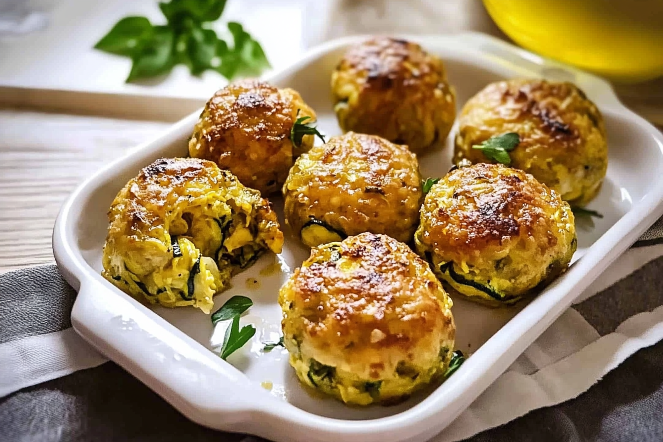 Polpette Di Zucchine Al Forno