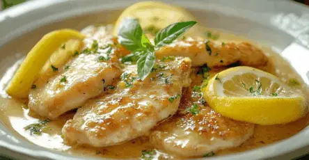 Scaloppine al Limone