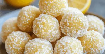 Tartufini al limone