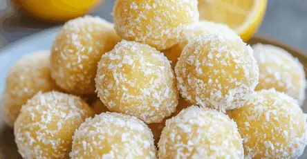 Tartufini al limone