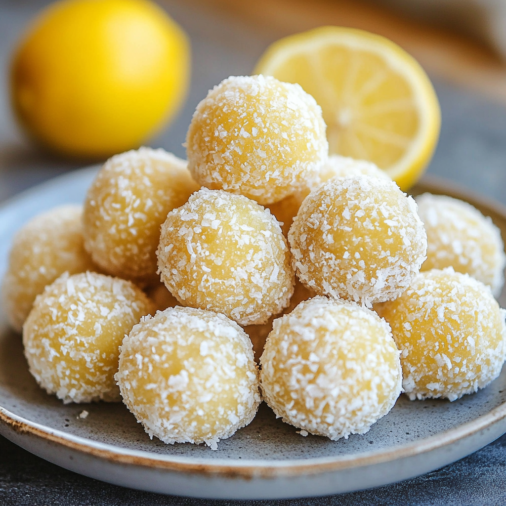 Tartufini al limone