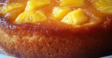 Torta all'Ananas Capovolta