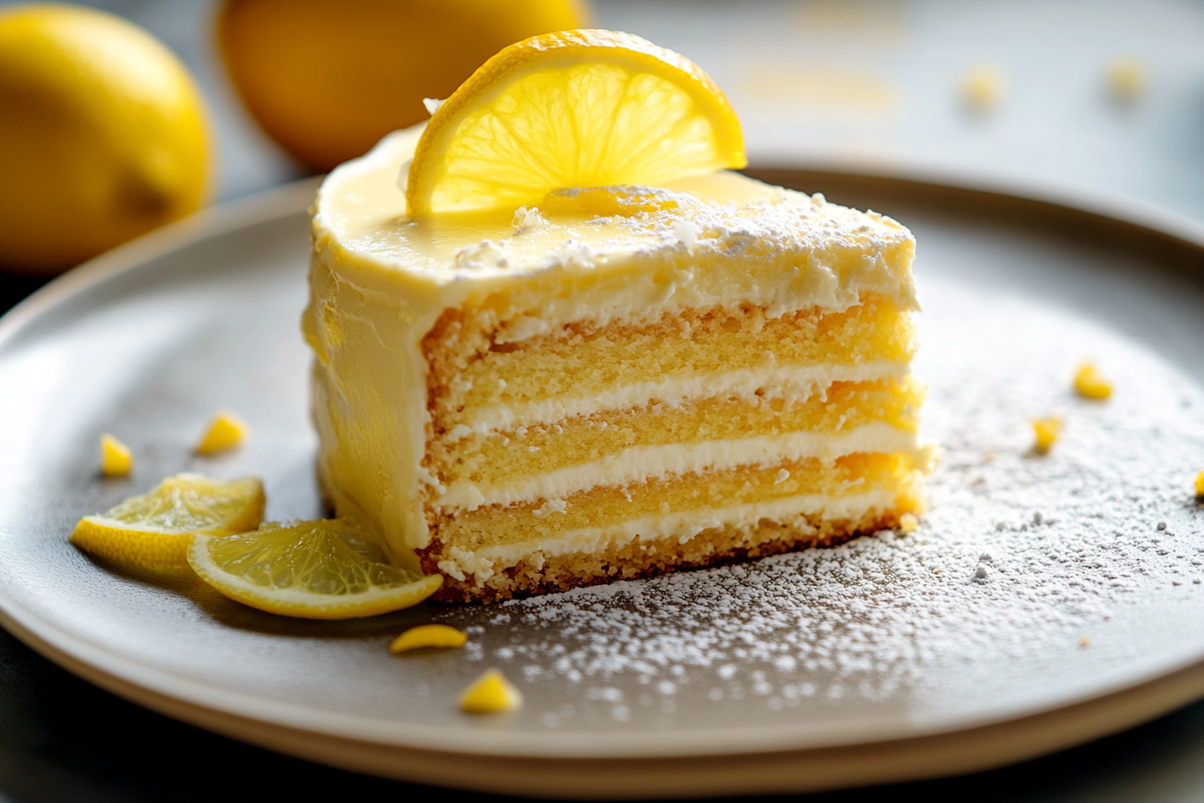 Torta alla Crema di Limone e Mascarpone