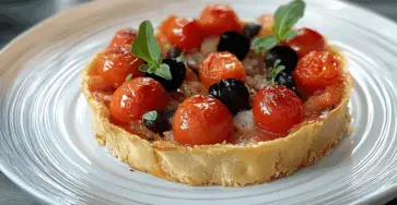 Torta di tonno e pomodorini
