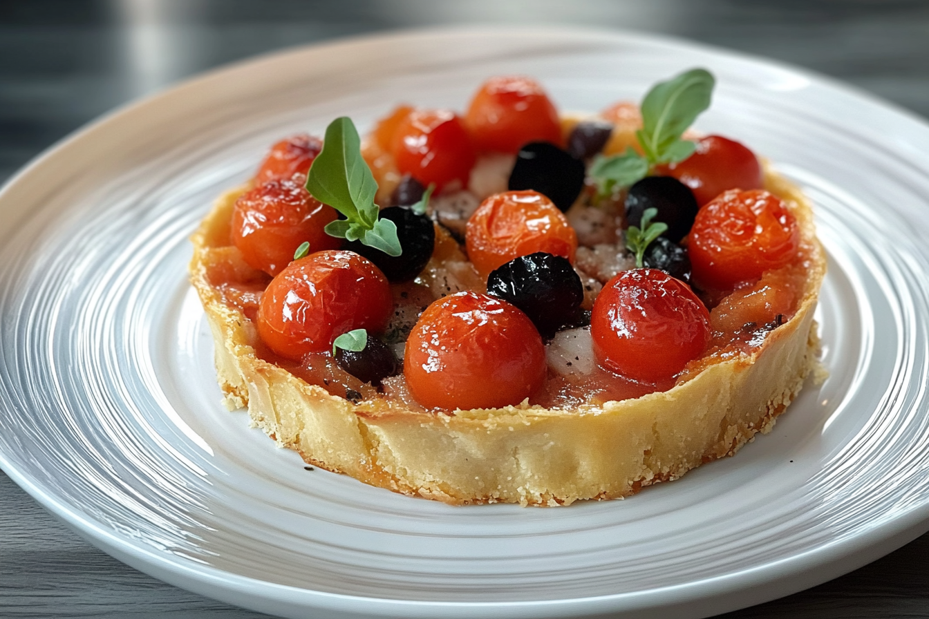Torta di tonno e pomodorini