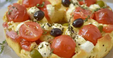 Torta Salata Mediterranea